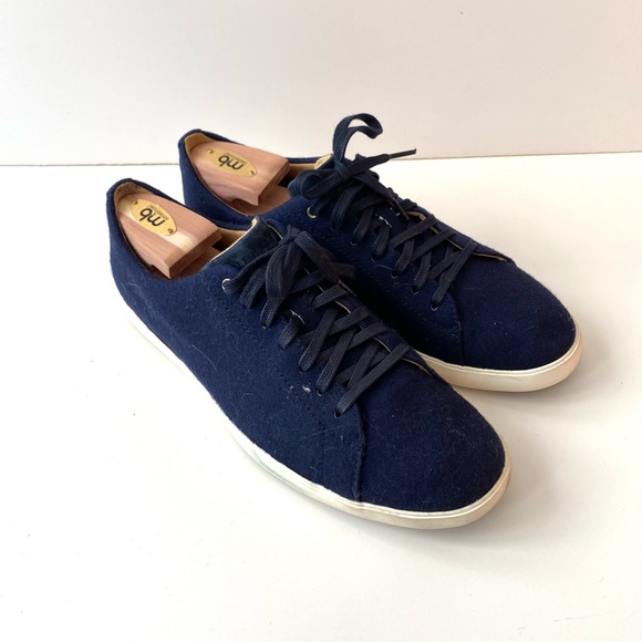 Cole Haan Men’s Grand Crosscourt II in Washed Indigo - Picture 2 of 6